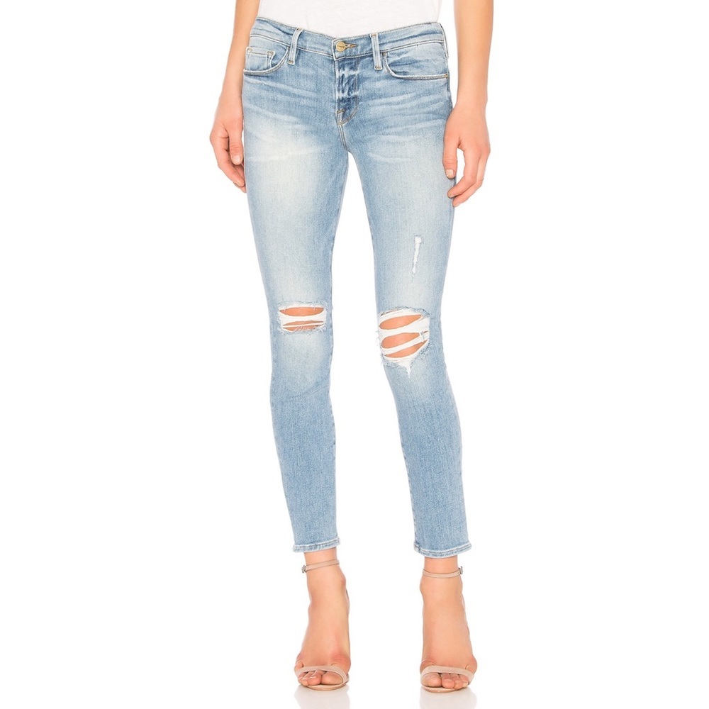 Frame Denim westwill Le Skinny de Jeanne Crop 23